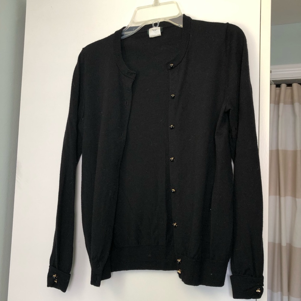 J. Crew black cardigan